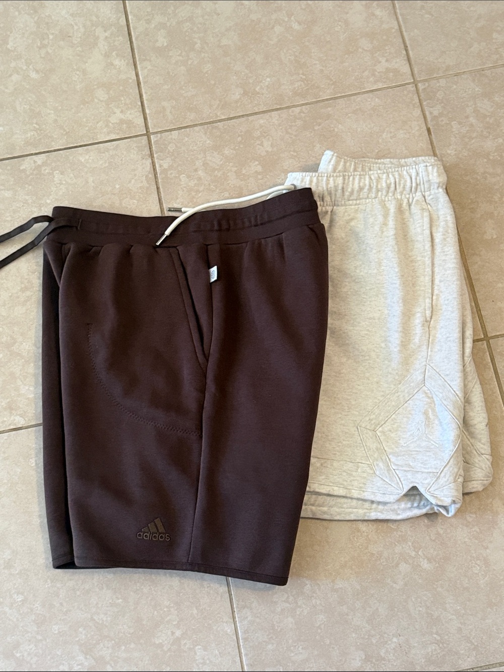 Men’s Air Jordan and Adidas shorts